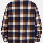 Flannel Fleece Lined Plaid Shirt