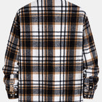 Flannel Plaid Button Up Shirt