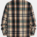 Flannel Plaid Button Up Shirt