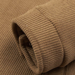 Teddy Lined Zipper Corduroy Jacket