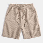 3 Pieces Geometric Jacquard Shorts