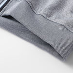 Teddy Lined Zipper Hoodie