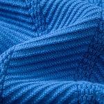 Long Sleeve Stripe V Neck Knit Polo Shirt