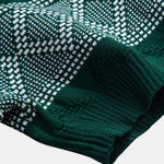 Rhombus Geometry Knitted Sweater T-Shirt
