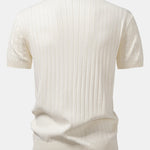 Twist Knitted Henley Shirt