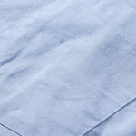 Long Sleeve Linen Cotton Blend Shirt With Pocket