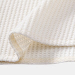 Long Sleeved Waffle Button Up Shirt