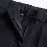 Classic High-Waisted Black Trousers with a Tailored Fit