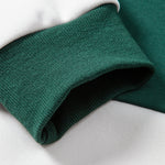 Relax Fit New York Print Color Block Polo Sweatshirt