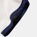 Contrast Waffle T-Shirt With Pocket & Drawstring Knit Waffle Shorts