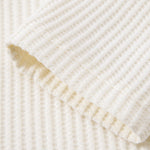 Long Sleeve Waffle Mock Neck T-Shirt
