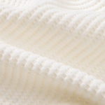 Long Sleeve Waffle Mock Neck T-Shirt