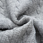 Relax Fit Twist Jacquard Zip Up Hoodie