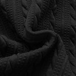 Relax Fit Twist Jacquard Zip Up Hoodie & Twisted Jacquard Straight Leg Pants