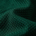 Contrast Trim Textured Knit T-Shirt