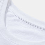 Basic Long Sleeve Cotton Arc Hem T-Shirt