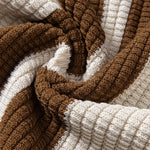 Stripe Johnny Collar Knit Polo