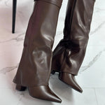 VIVIENNE��� - Brown Leather Boots