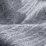 Long Sleeve Wheat Ear Jacquard Polo Shirt