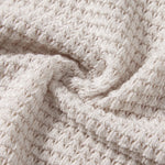 Short Sleeve Waffle Ribbed Hem T-Shirt