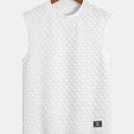 Sleeveless Checkerboard T-Shirt
