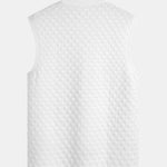 Sleeveless Checkerboard T-Shirt