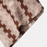 Plaid Jacquard Button Up Shirt