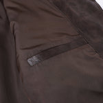 Long Line PU Leather Trench Coat