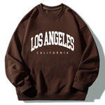 Los Angeles Print Relaxed Sweatshirt