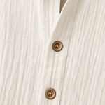 Marino Linen Hooded Shirt