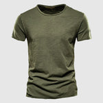 Lorenzo Vitali Cotton Crew Neck T-Shirt