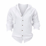 Lorenzo Vitali Hooded Long Sleeve Shirt