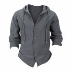 Lorenzo Vitali Hooded Long Sleeve Shirt