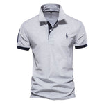 Lorenzo Vitali Polo Shirt with Contrast Detailing