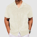 Lorenzo Vitali Velvet Retro Shirt