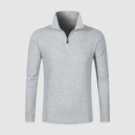 Men’s Long-Sleeve Zip-Collar Top
