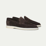 Classic Suède Loafer Brown