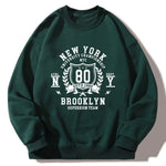 New York Varsity Print Relaxed Sweatshirt