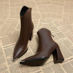 NOX��� - Chrome Tip Chelsea Boots