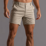 Men's Classic Casual Spring and Summer Cotton Blend Shorts