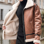 Giuliano Leather Coat