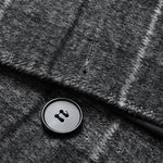 Marcello Plaid Overcoat