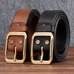Classic Cowhide Leather Belt