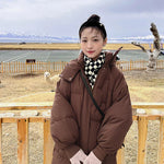 GIGATY��� - Classic Hooded Long Puffer Coat