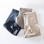 Alonso Striped Linen Shorts