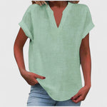 Xavinah | Cozy V-Neck Top
