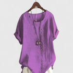Elisavie | Cozy Short Sleeve Top