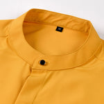 3 Pieces Non-Iron Hidden Placket Stand Collar Dress Shirt