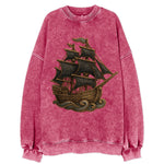Pirate Ship  - Vintage Sweatshirt