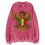 Mali Royal Logo  - Vintage Sweatshirt